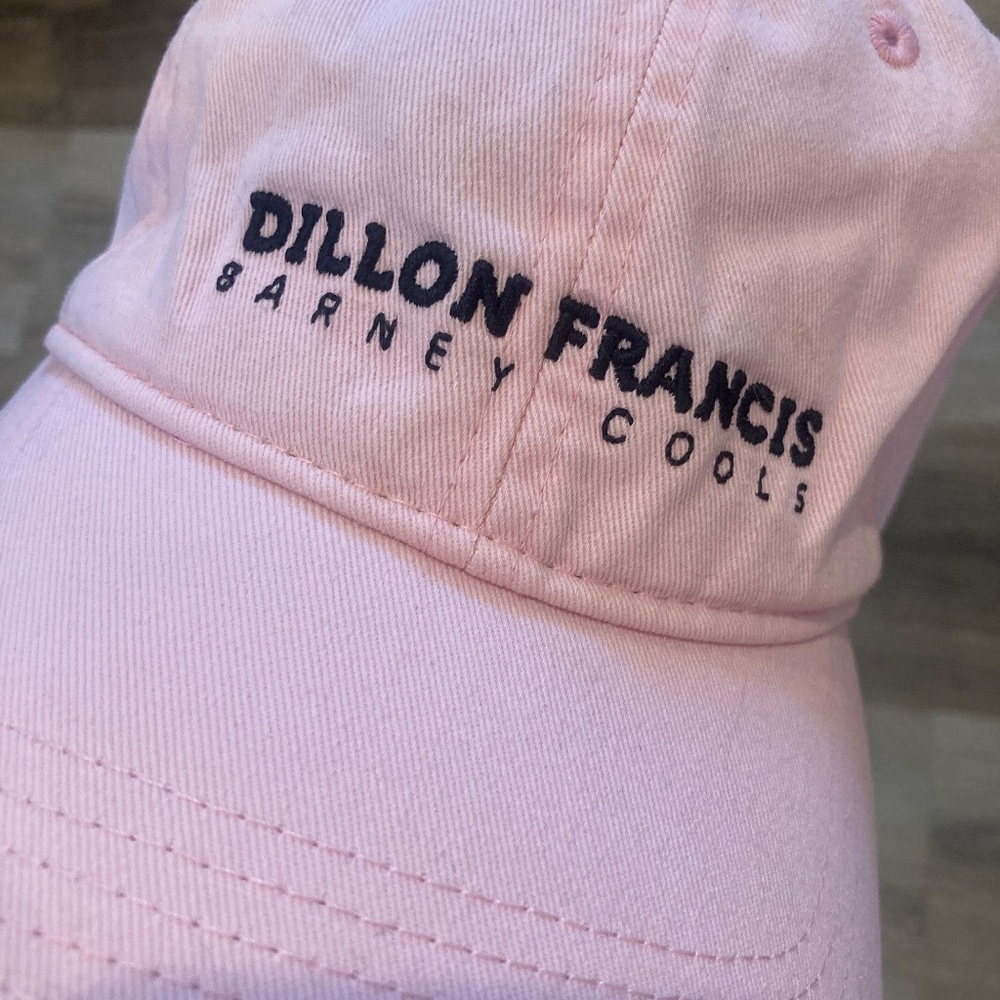 Limited Edition Dillon Francis x Barney Cools Pink Baseball Cap Hat 🪅
